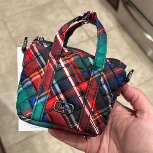Colorful Plaid Mini Purse